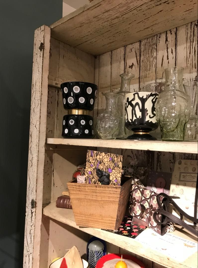 ⚫️NYモノ/アンティーク木製キャビネット/美品/特別追加加工/店舗什器等に是非