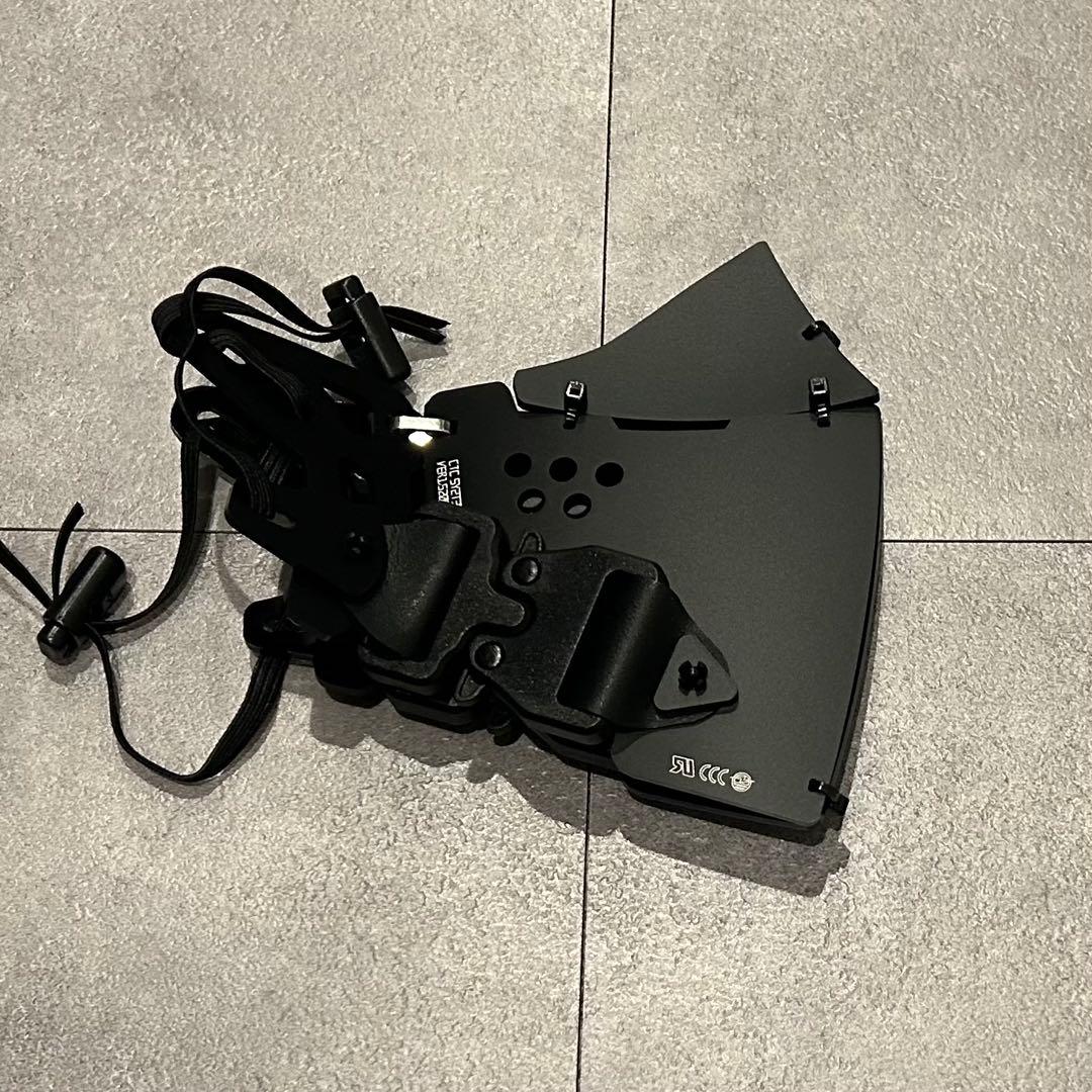 【中央町戦術工芸】装甲マスクユニットmk18SR black Mサイズ