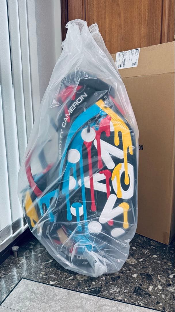 SK様お取引　限定品　2025 ツアーバック　ペイント　ドリップ