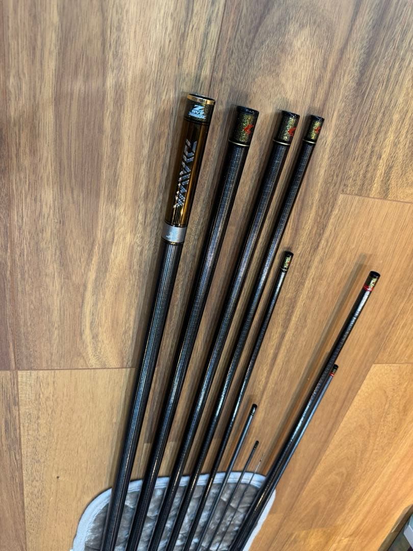 最終値下げ！ ダイワ　銀影競技スペシャルSL85 75スイッチパーツ付　美品　鮎