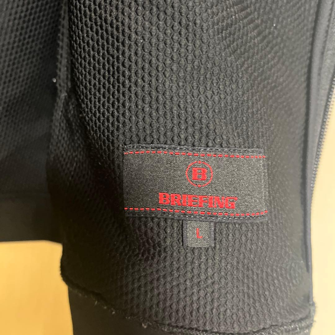 ブリーフィング　ストームフリース　パーカー　L