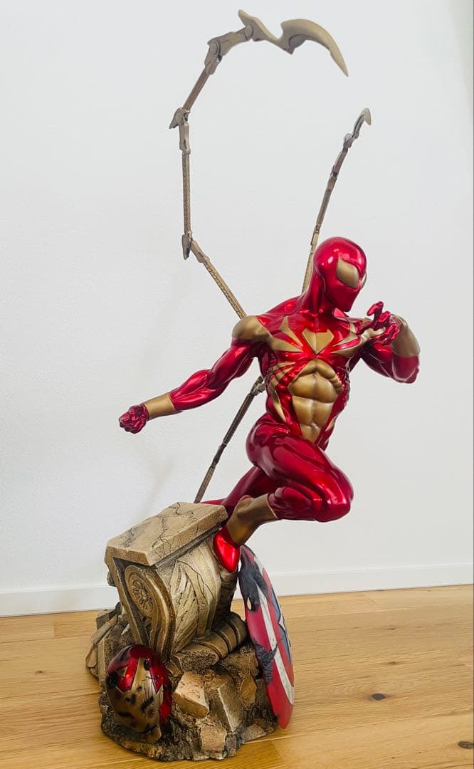 サイドショウ　アイアン・スパイダー　コミケット スタチュー