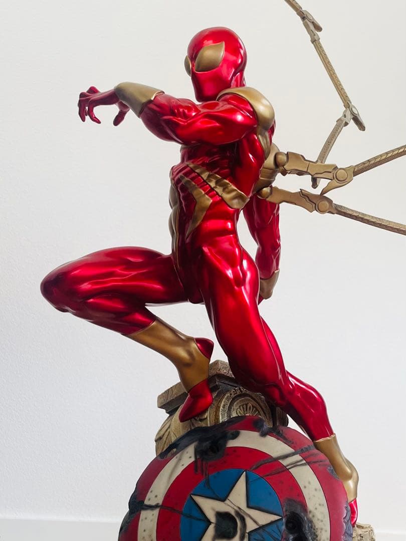 サイドショウ　アイアン・スパイダー　コミケット スタチュー