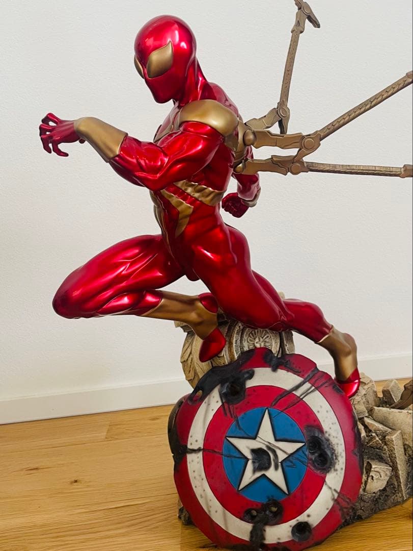 サイドショウ　アイアン・スパイダー　コミケット スタチュー