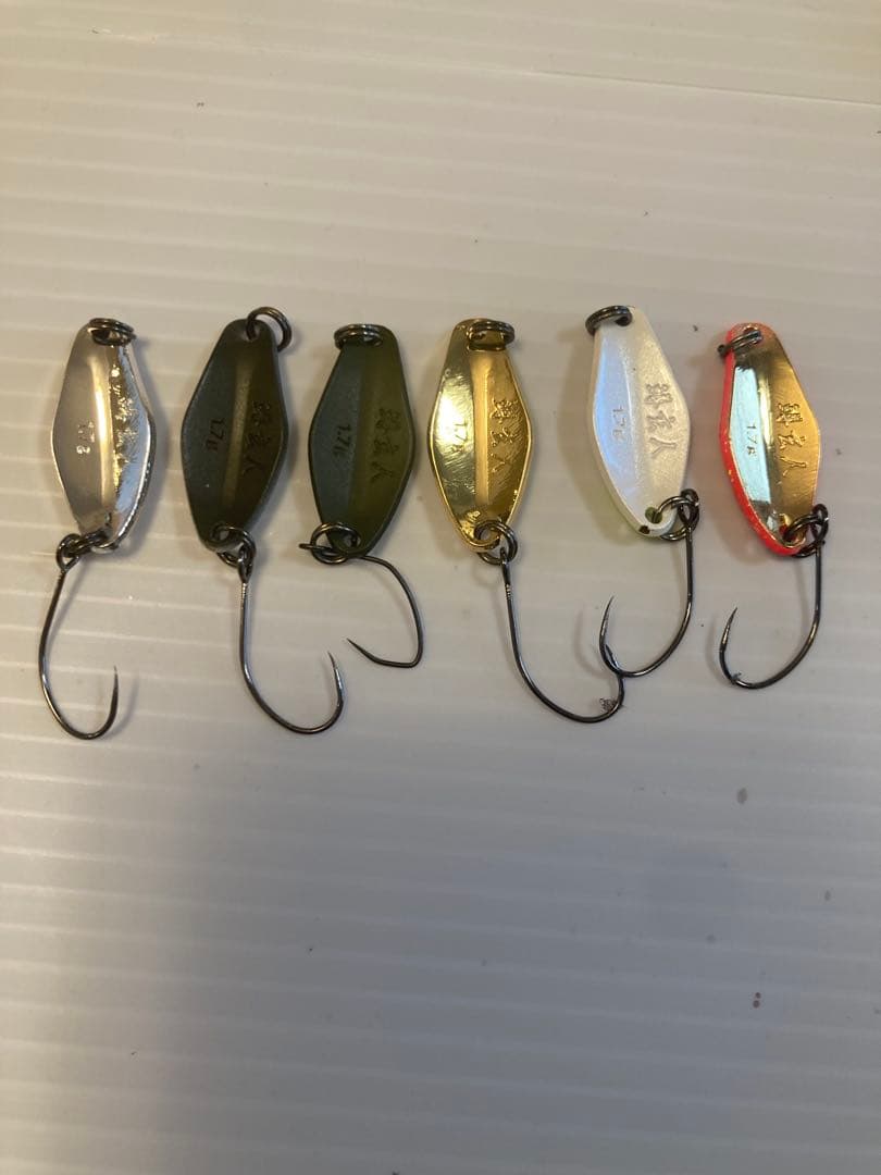 管理釣り場 トラウト スプーン 60個セット ノリーズ 鱒玄人 ウォーターランド