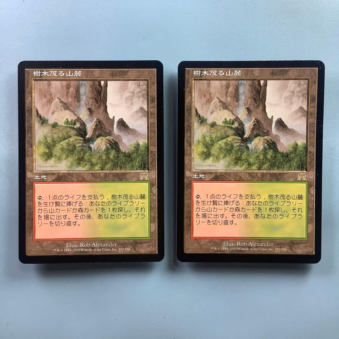 樹木茂る山麓/Wooded Foothills ONS日本語2枚セット