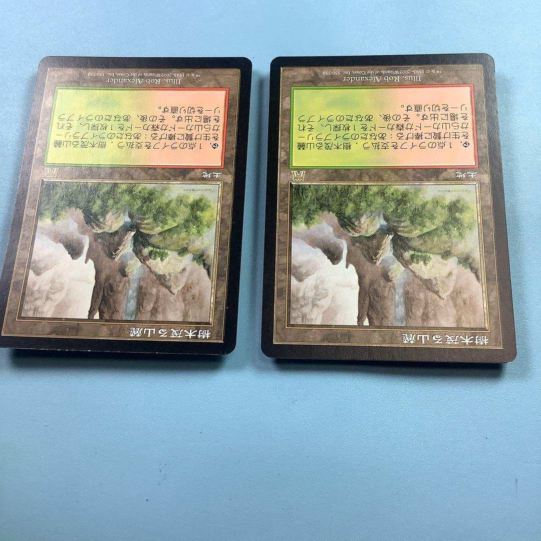 樹木茂る山麓/Wooded Foothills ONS日本語2枚セット