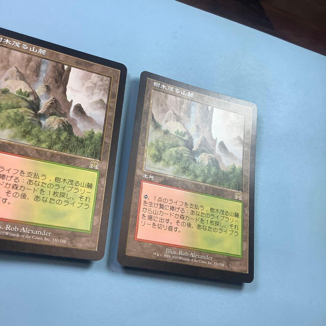 樹木茂る山麓/Wooded Foothills ONS日本語2枚セット