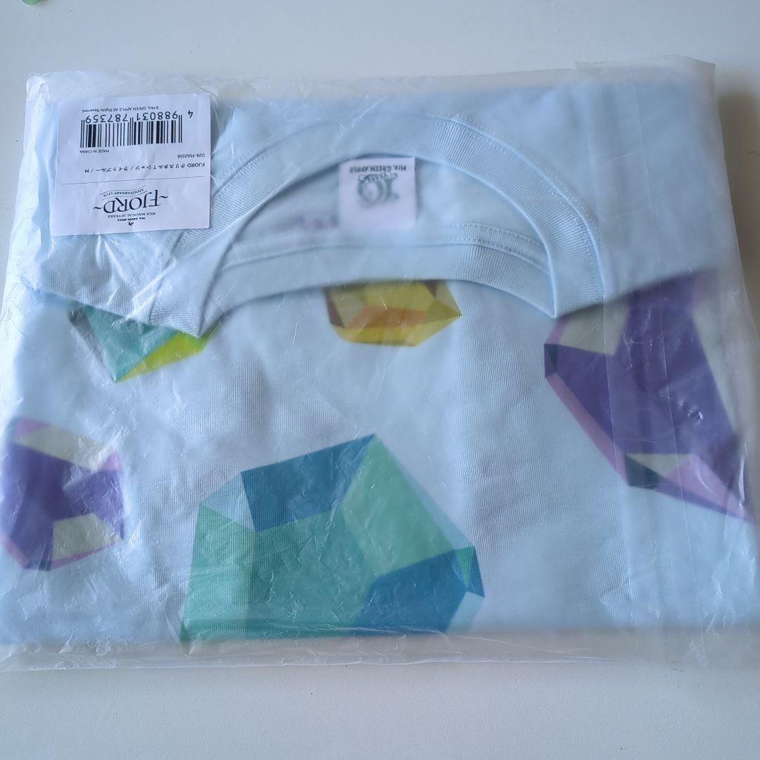 ミセス　フィヨルド　 Tシャツ M クリスタル　ライトブルー　FJORD