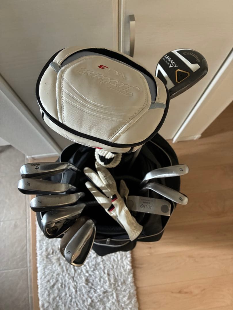 ゴルフバッグとゴルフセット