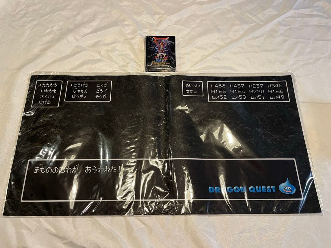 特価【新品未開封】オフィシャルプレイマット&魔王スリーブ、ドラゴンクエストTCG