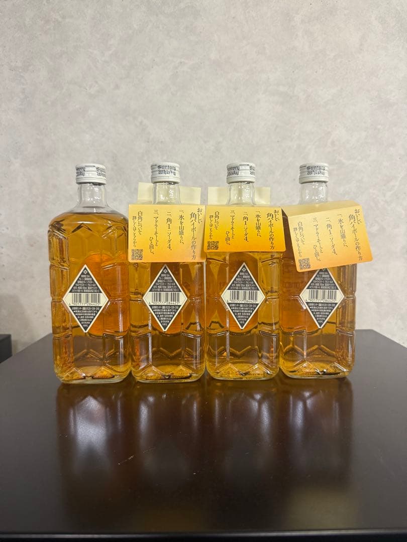 ぱ*ン様 白角　Suntory Whisky 4本セット