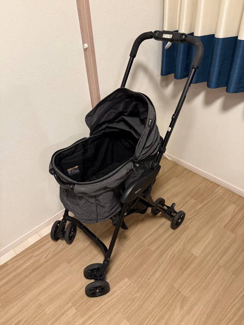 コムペット ペットカート グレー　milimili lite α