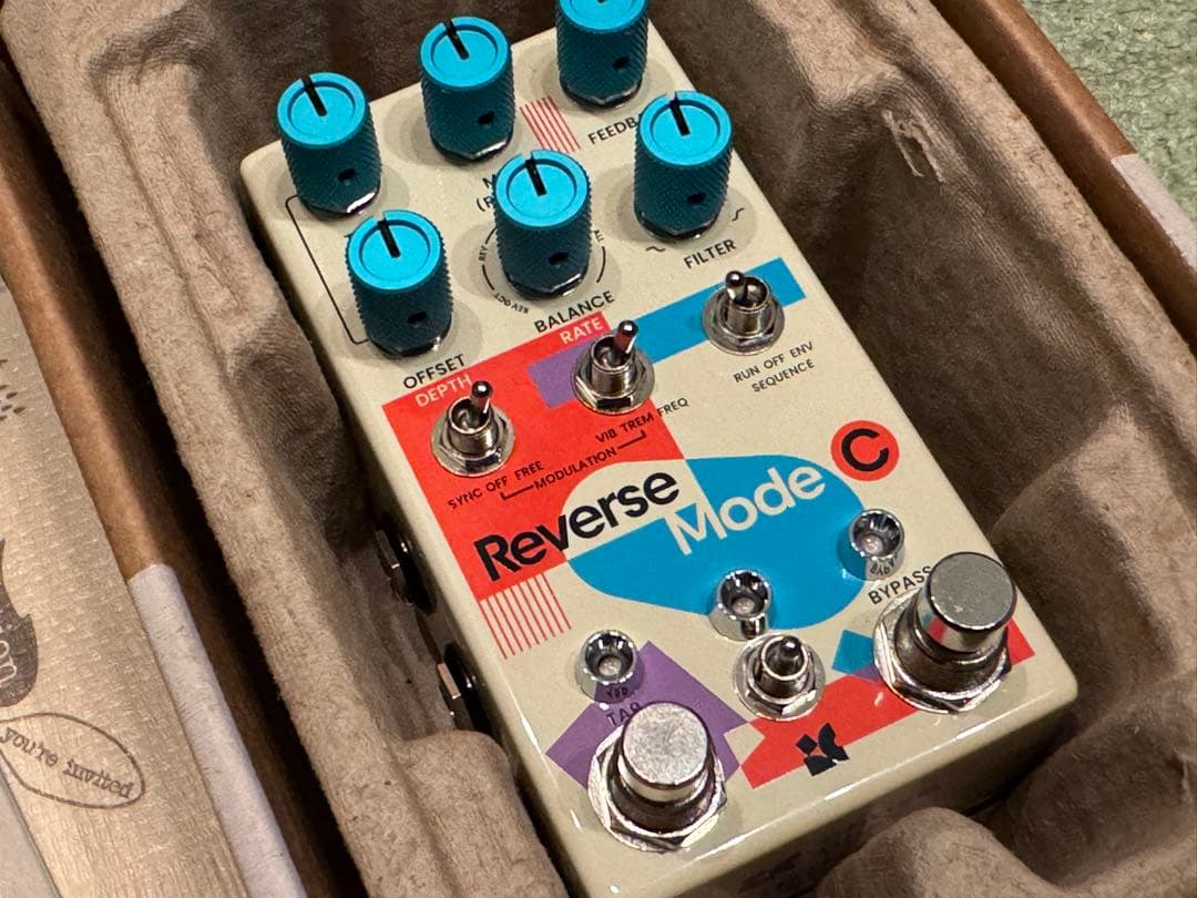 【極美品】Chase Bliss Audio Reverse Mode C 限定