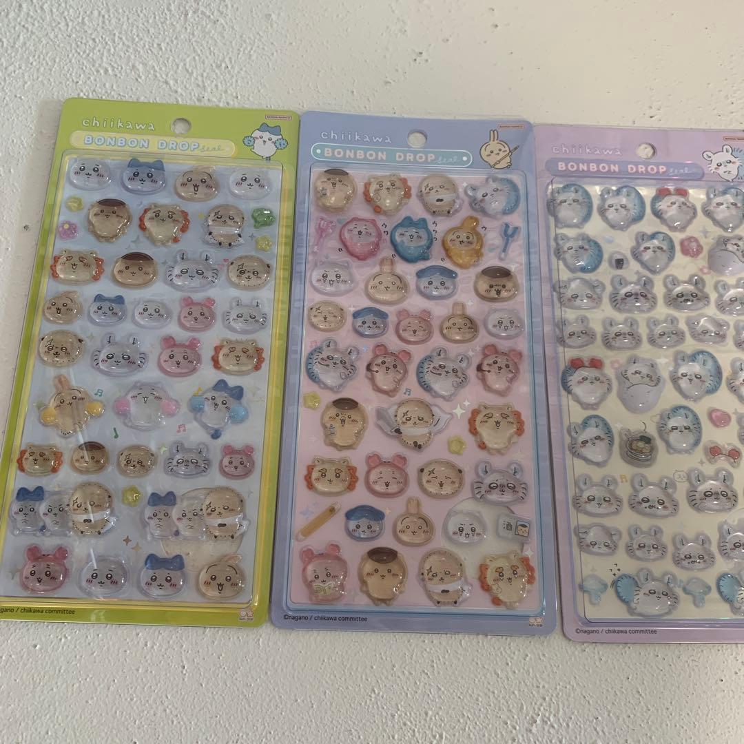 ボンボンドロップシール　ちいかわ