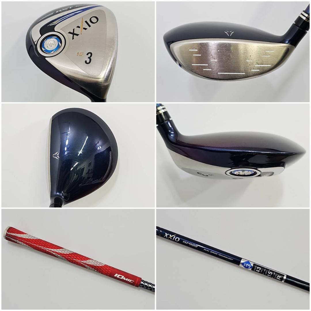 メンズ右利き初心者用　ゼクシオ　8＆9代目　ゴルフクラブセット　K-2212