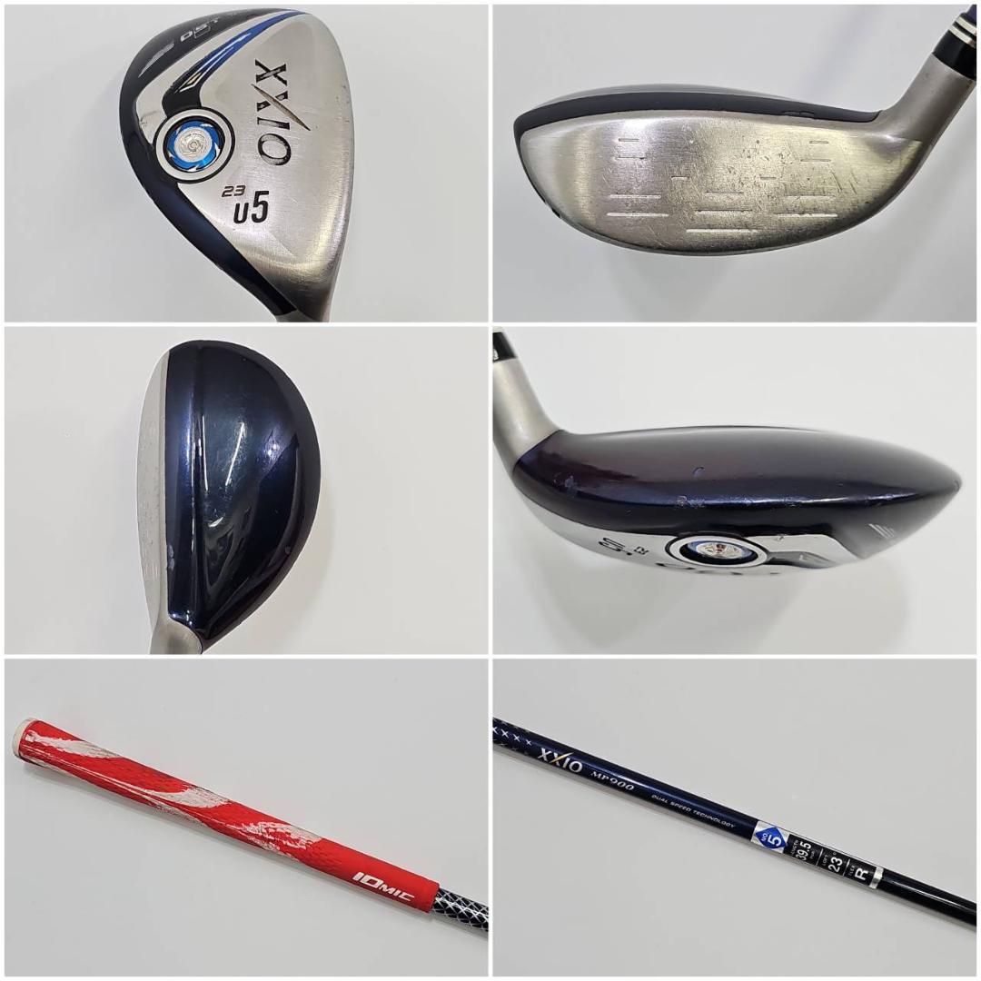 メンズ右利き初心者用　ゼクシオ　8＆9代目　ゴルフクラブセット　K-2212