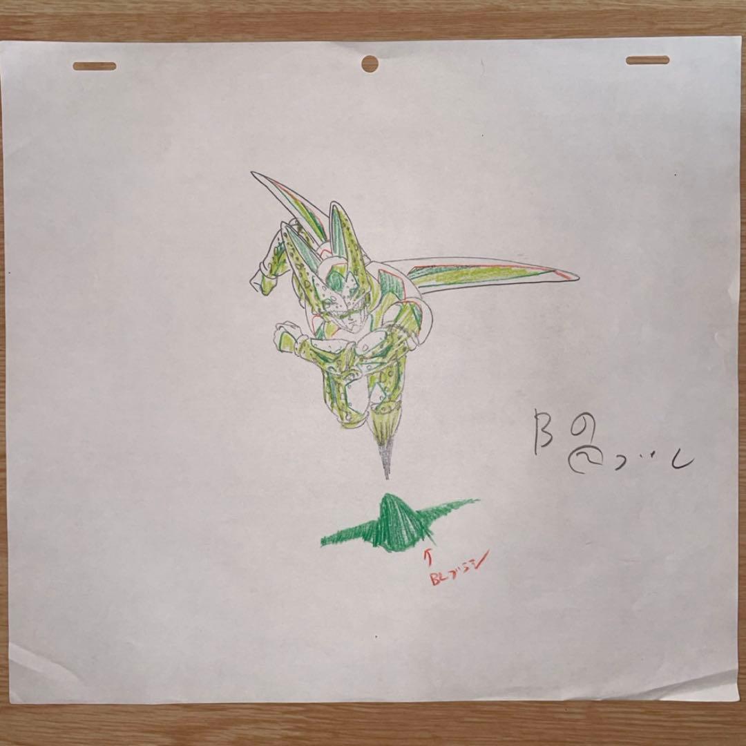 DRAGON BALLドラゴンボールZ セル レイアウト 原画 セット