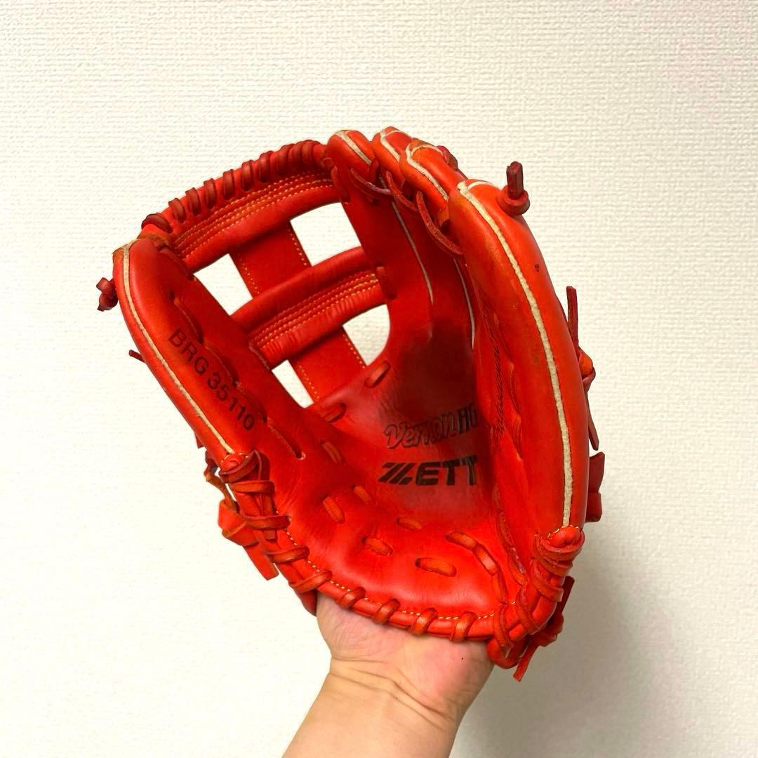 205 ZETT 極美品 軟式 内野手用グローブ