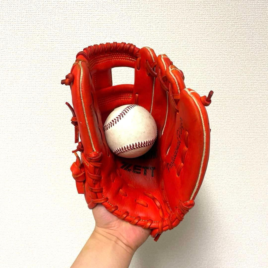 205 ZETT 極美品 軟式 内野手用グローブ