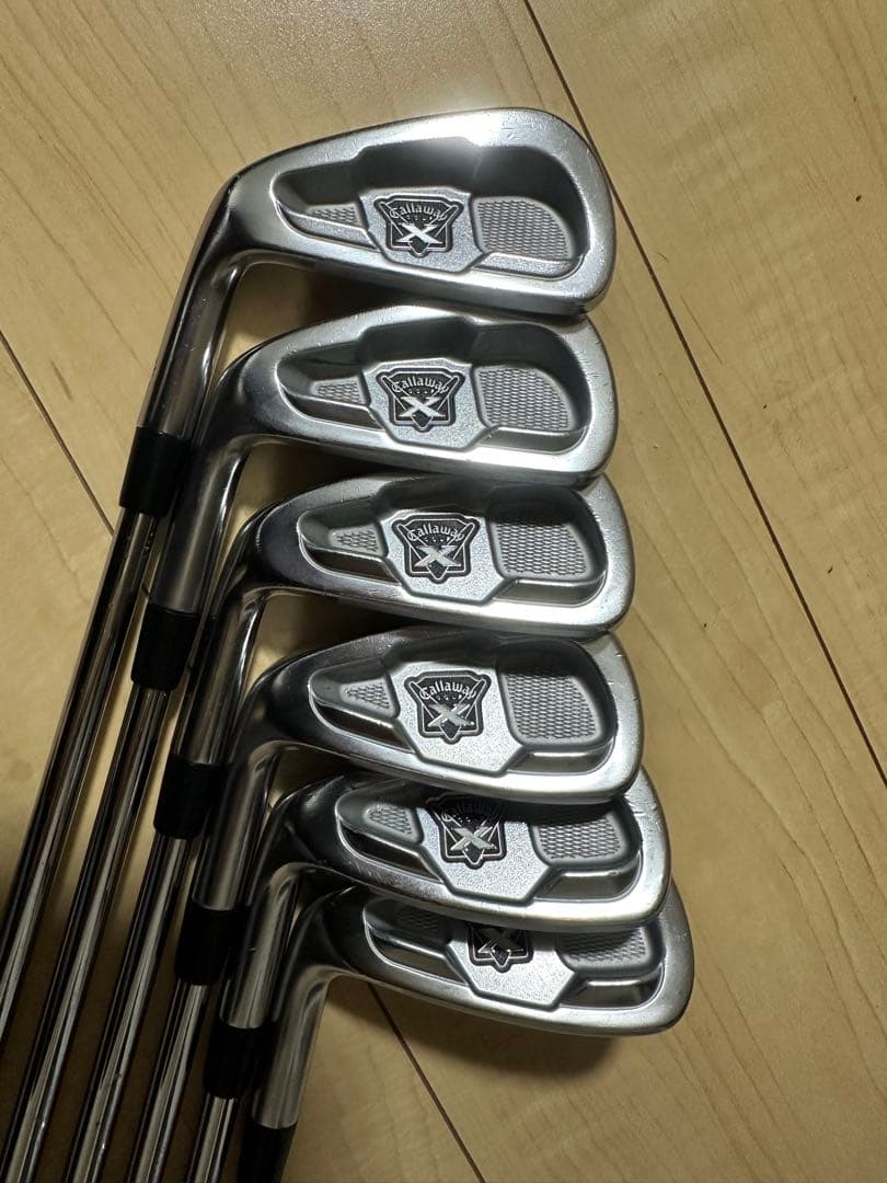 【名器】レフティCallaway X forged2009アイアンセット 6本