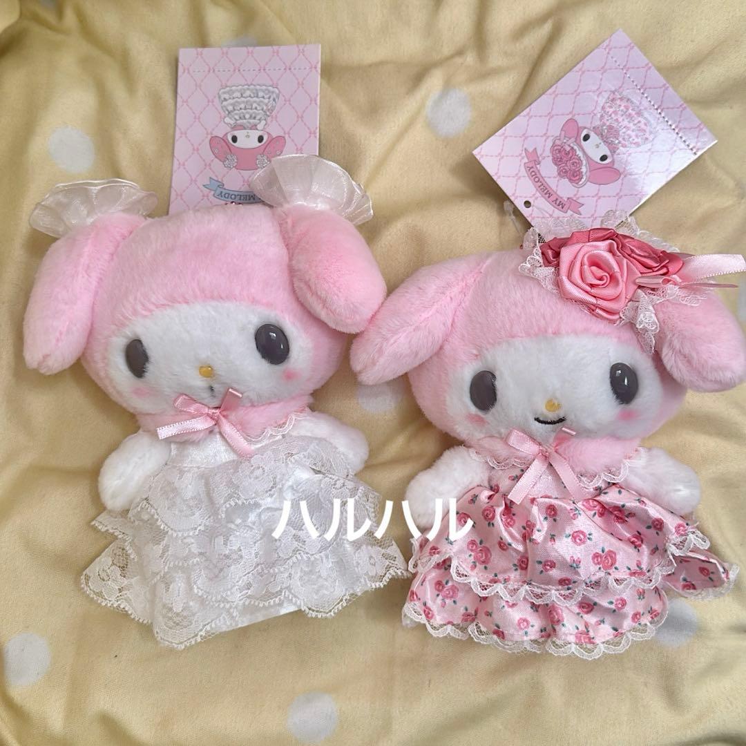 サンリオ レディ マイメロディ マスコット ホルダー2点