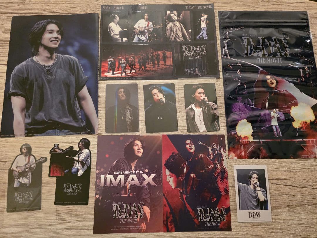 BTS SUGA AgustD D-DAY 映画 全入場者特典コンプセット