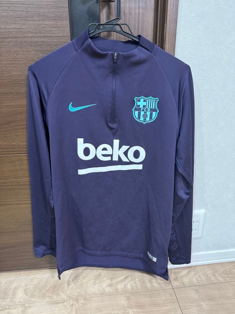 【★良品★】ナイキ バルセロナ ドリルトップ 上下 S