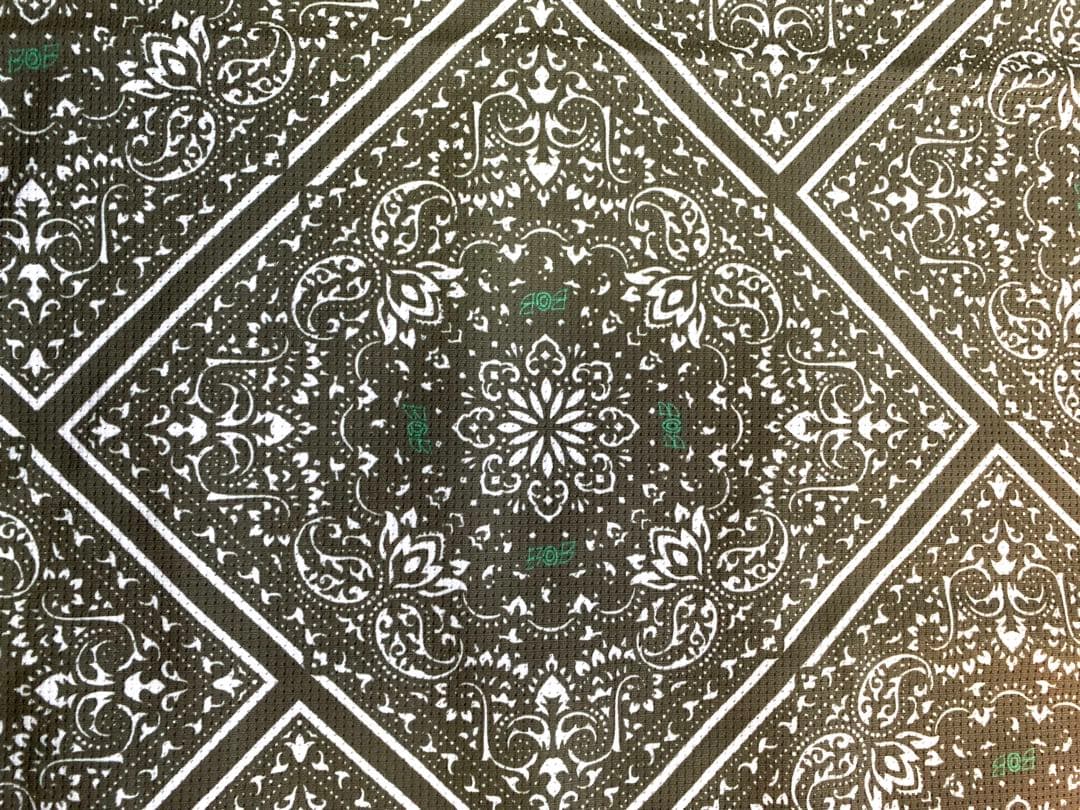 【BOB SPORT】GOLF半袖オリジナルバンダナ柄ハイネック