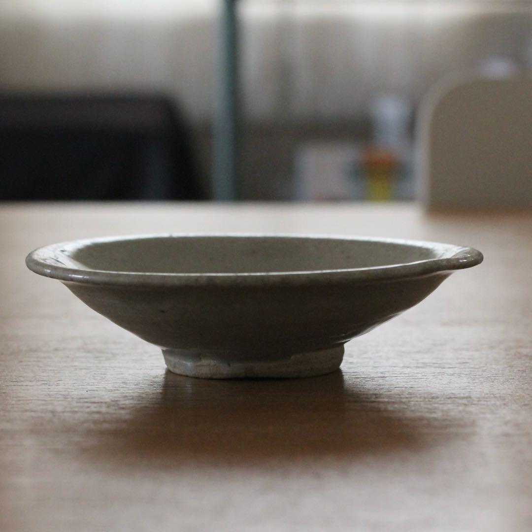 李朝の小皿　骨董　古道具