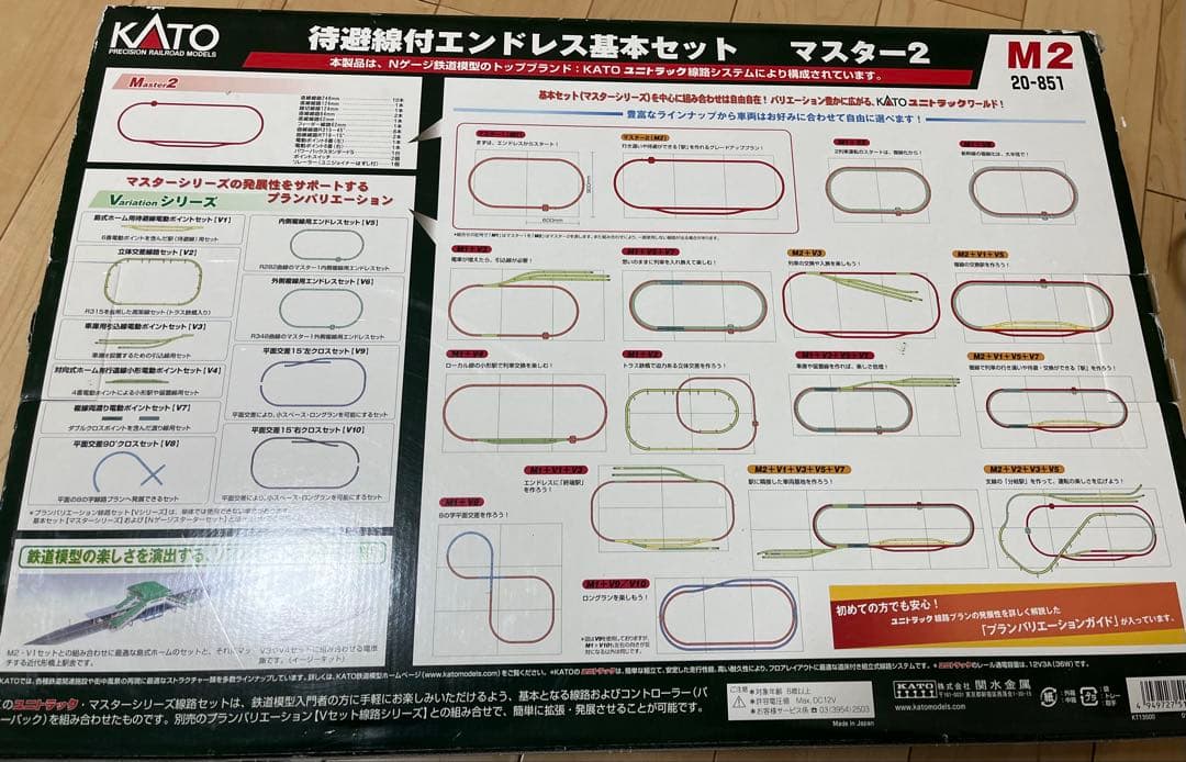 KATO Nゲージ線路基本セット M2 MASTER 2