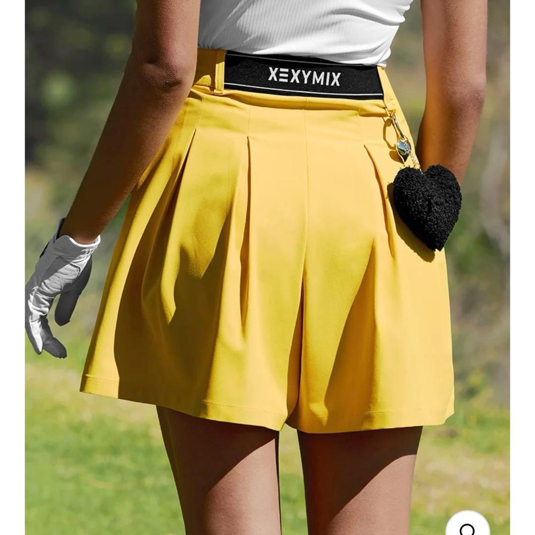 ゼクシィミックス ゴルフ　レディース イエロー スカート