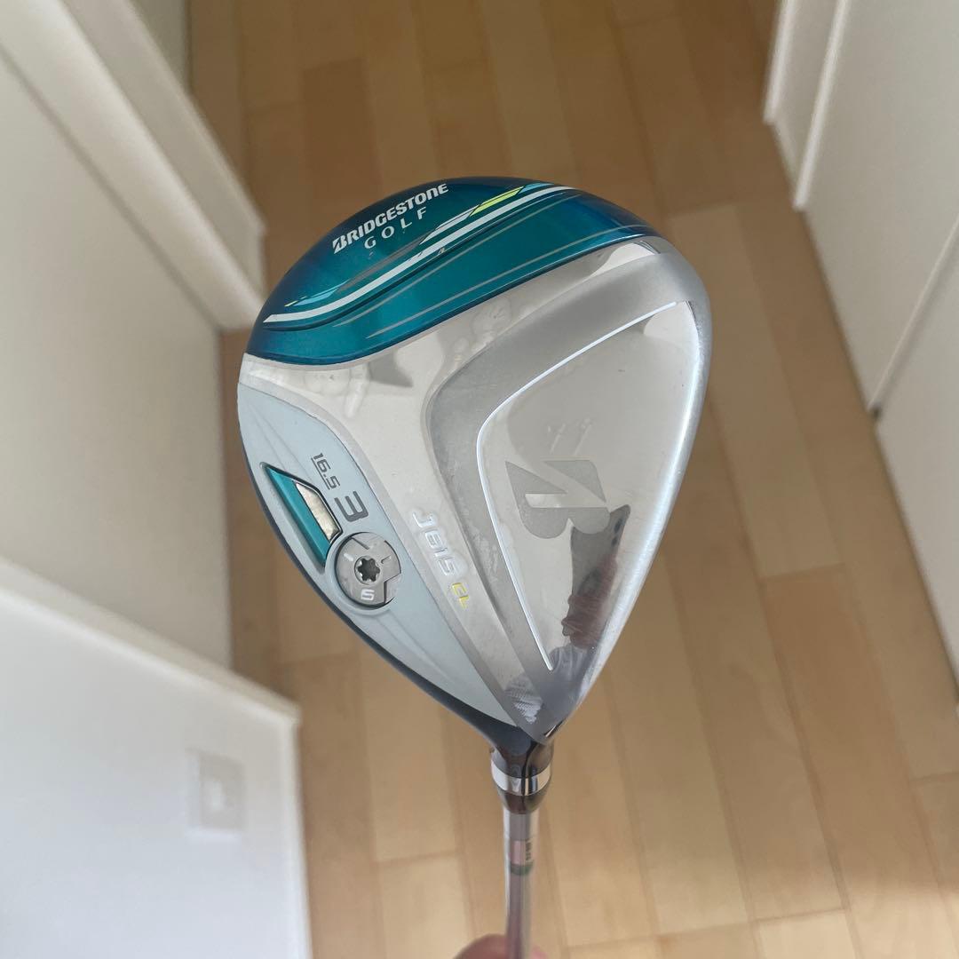 ブリヂストン　J615CL フェアウェイウッド 3W，4W，5W，7Wセット
