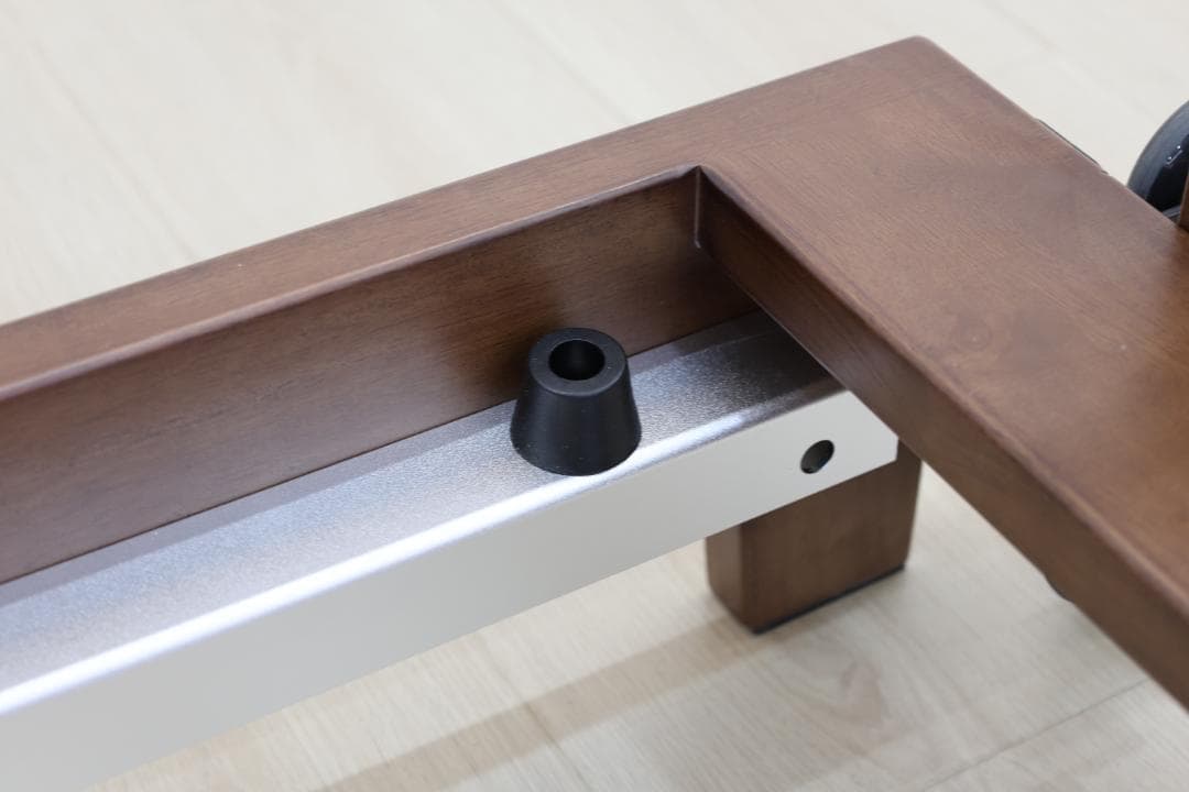 ［送料込み新品］ダークウッドピラティスリフォーマー セット