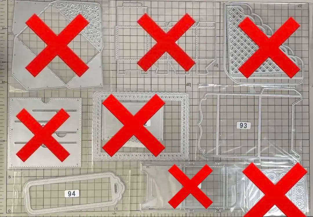 追加しました（お写真16.17.18枚目）選べるカッティングダイ　300円均一