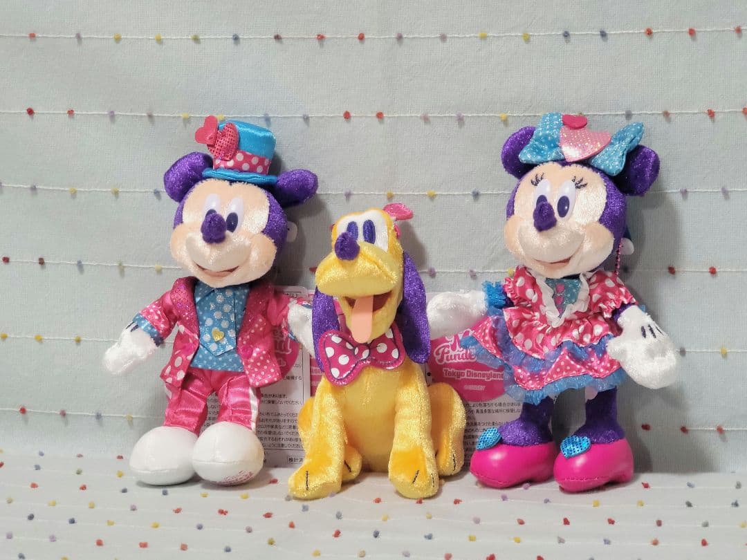 パルパルーザ ミニーのファンダーランド ぬいぐるみバッジ 東京ディズニーランド