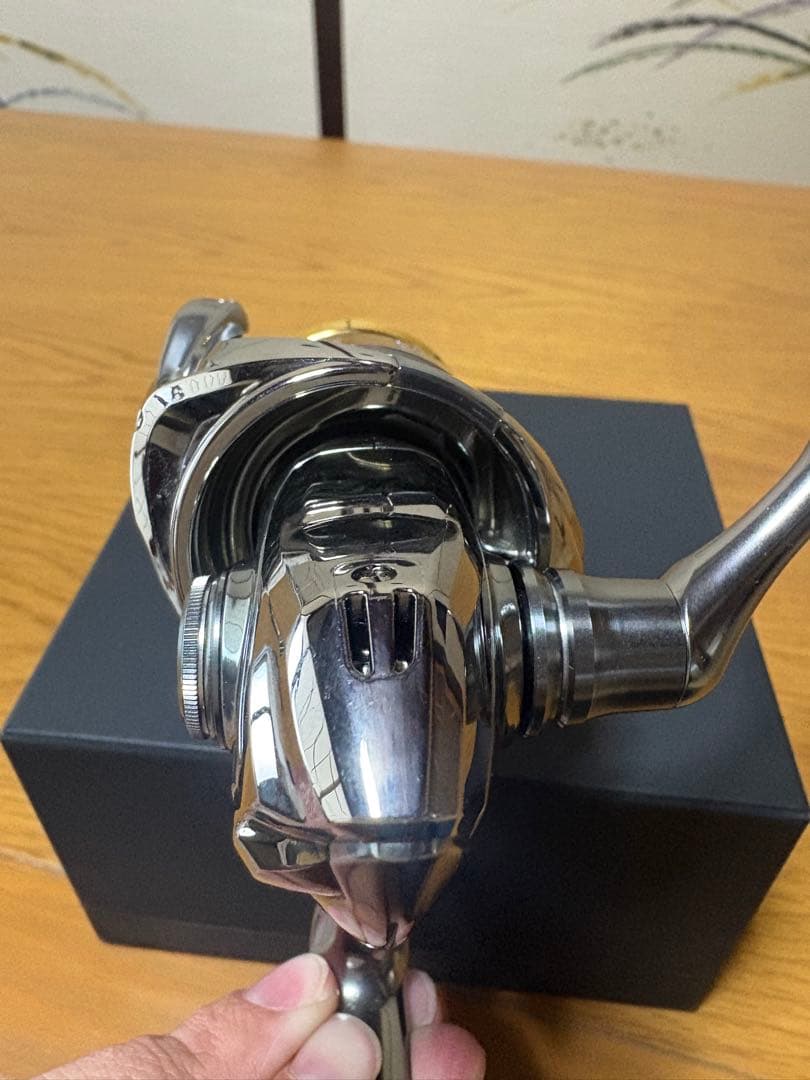 SHIMANO 18STELLA C3000夢屋ハンドルノブ交渉済み