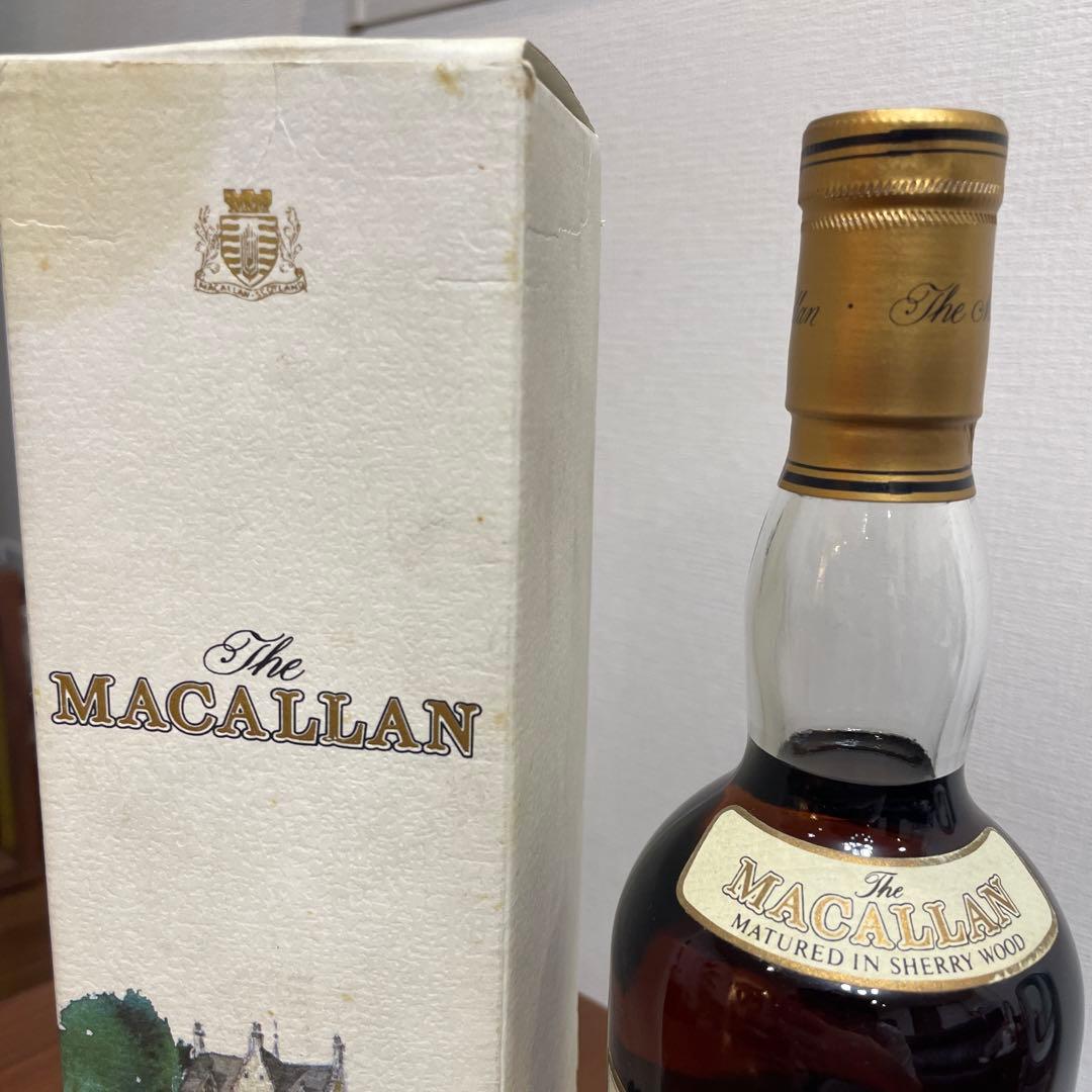 マッカラン8年 マチュアード イン シェリーウッド オールドボトル 箱付 未開封