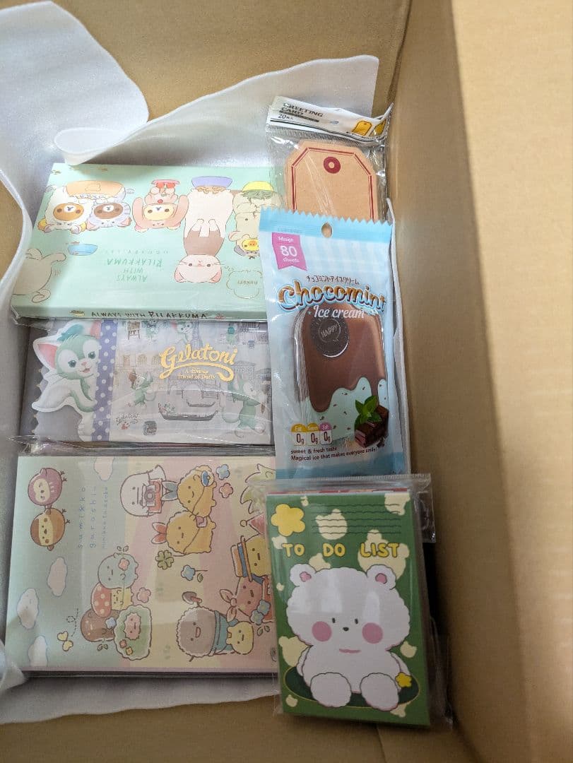 メモ帳　大量ぼっくすD ８０サイズ