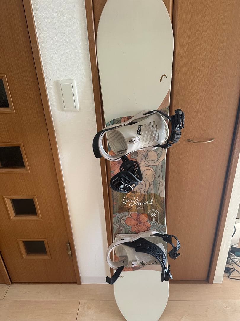 Head スノーボード フラワー柄とブーツセット