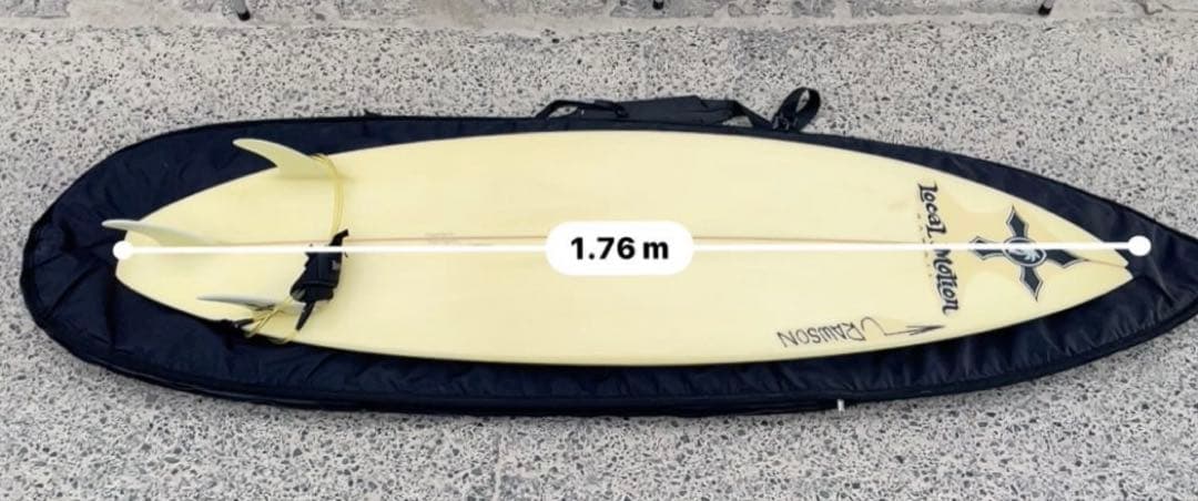 Local Motion PAT RAWSON モデルサーフSボードカバーSET