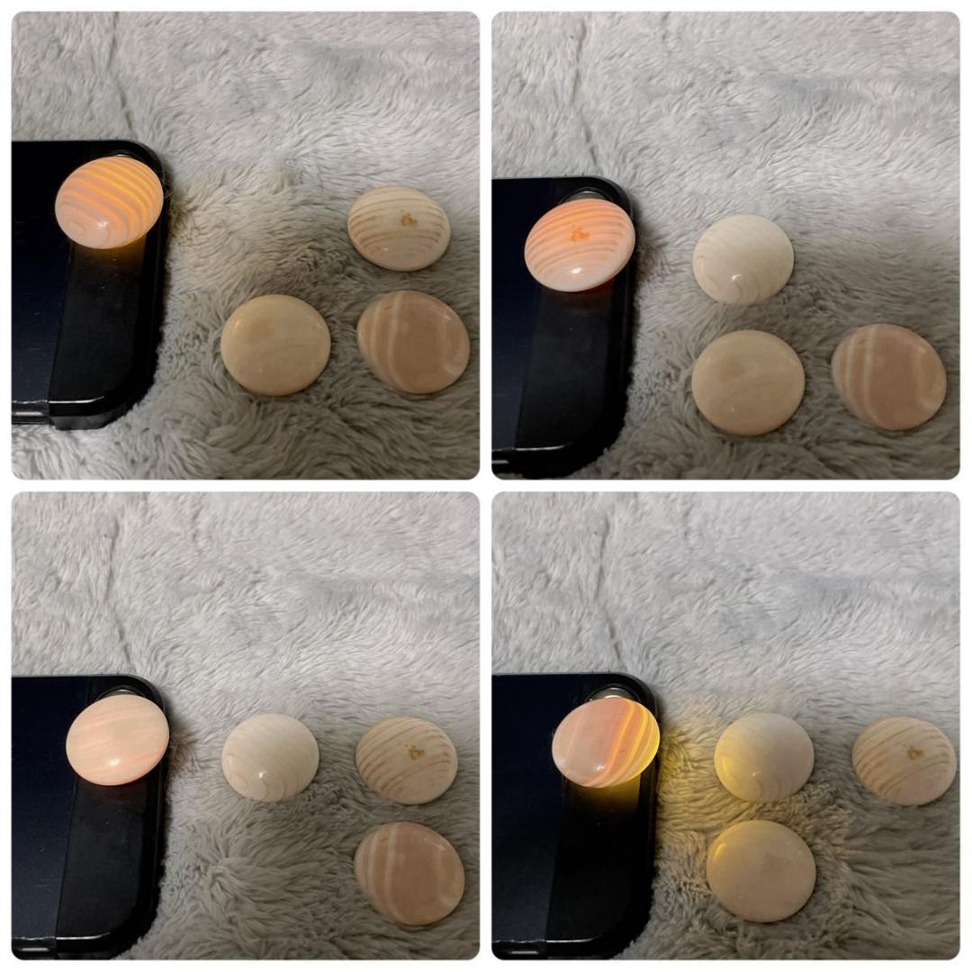 【碁笥付】蛤碁石34号 約9.6mm 那智黒石 白180個 黒174個