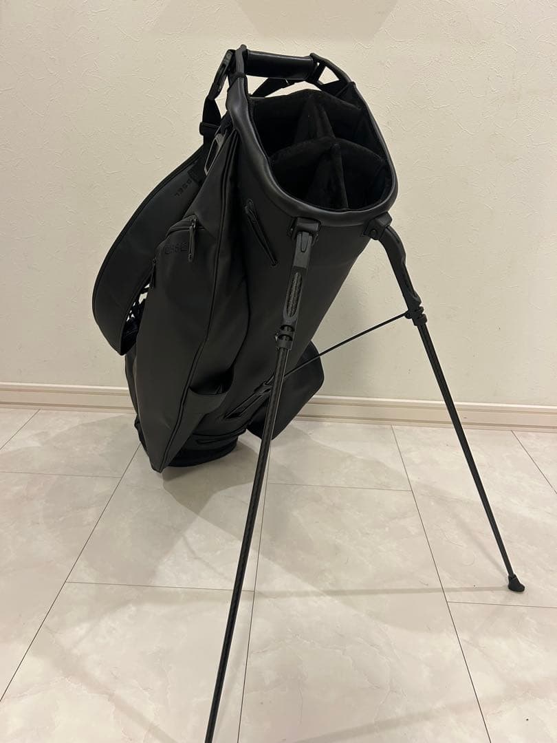 極美品　VESSEL ベゼル　スタンド　キャディバッグ　ブラック