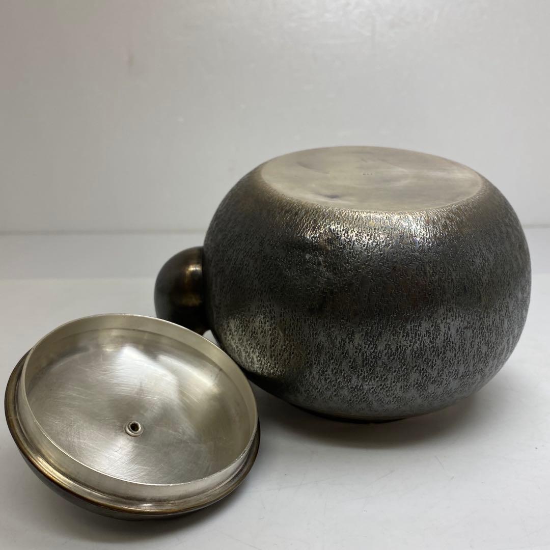 純銀刻印　銀瓶 402g トウオ　東さ7-0330☆2F