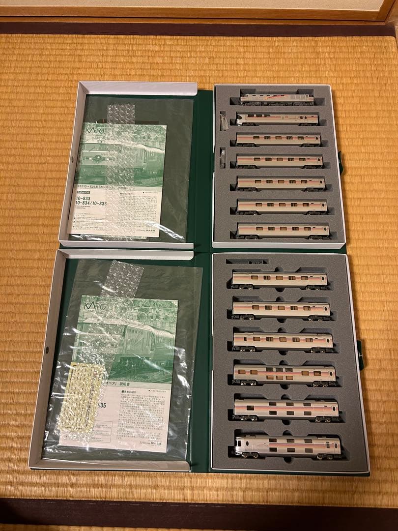 Keplr商品 KATO EF510＋ E26系カシオペア基本・増結セット