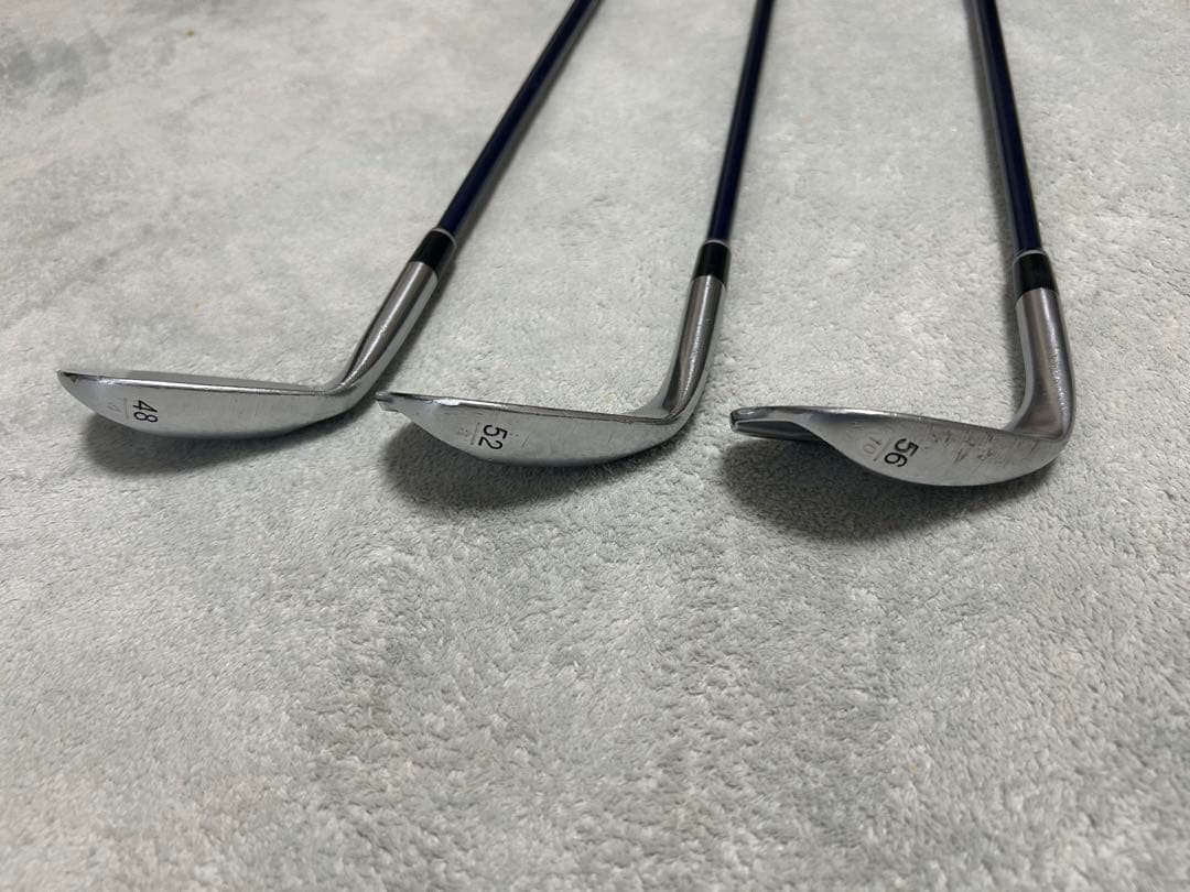 プロギア　RS ウェッジ　3本セット　 48／52／56 シャフトカーボン