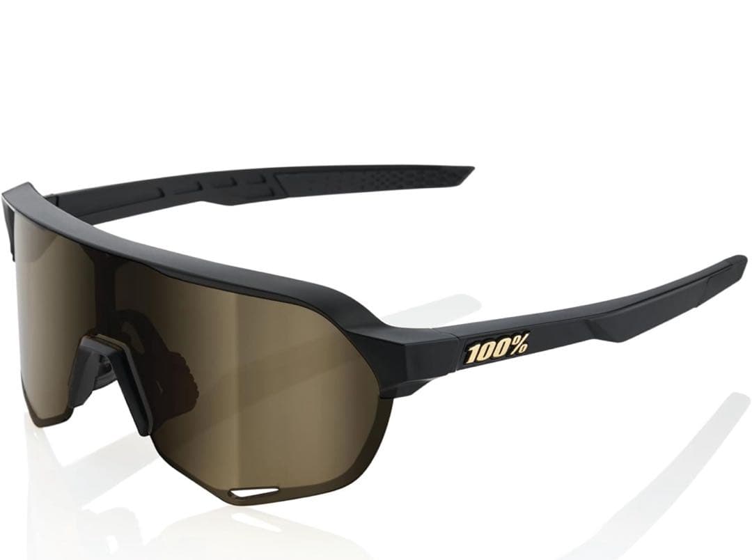 100% ワンハンドレッド サングラスS3 Black Gold Mirror