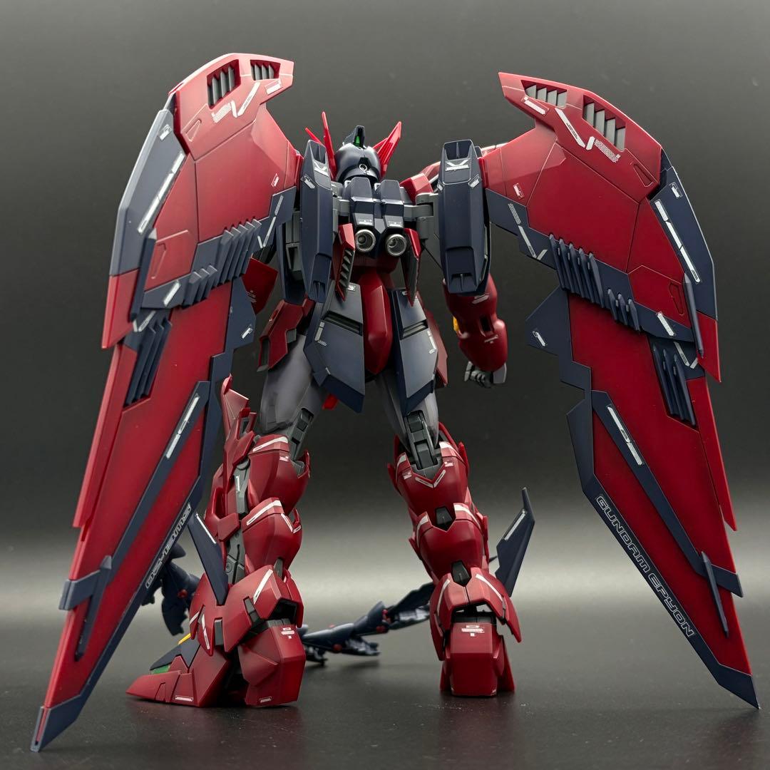 MG 1/100 ガンダムエピオン EW 成形色シャドウ吹き半光沢トップコート