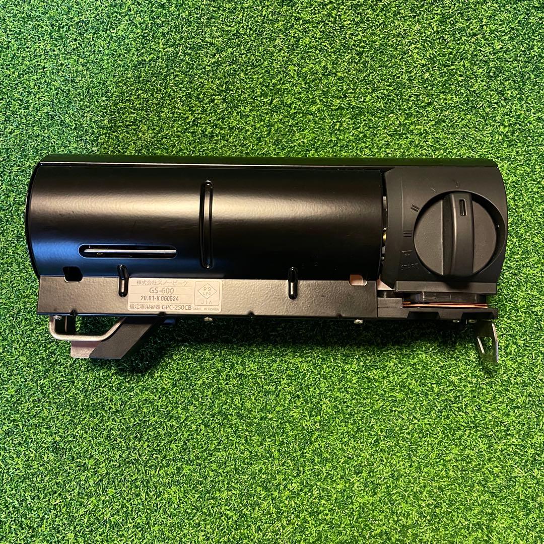 ＆CAMP バーナー ブラック GS-600BK 収納ケース付き