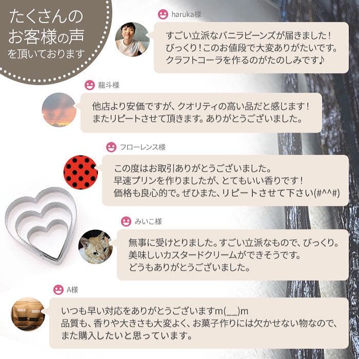 【45%OFF】バニラビーンズ 15cm以上 500g